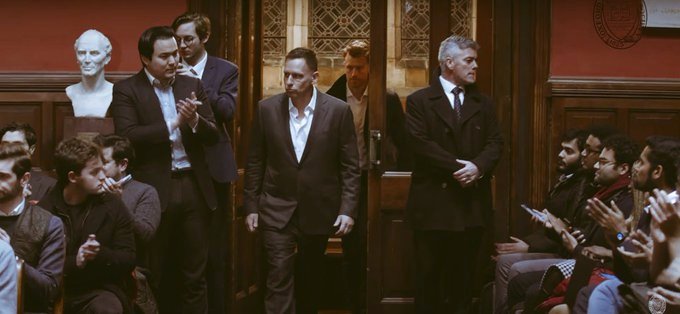 Peter Thiel – Oxford Union