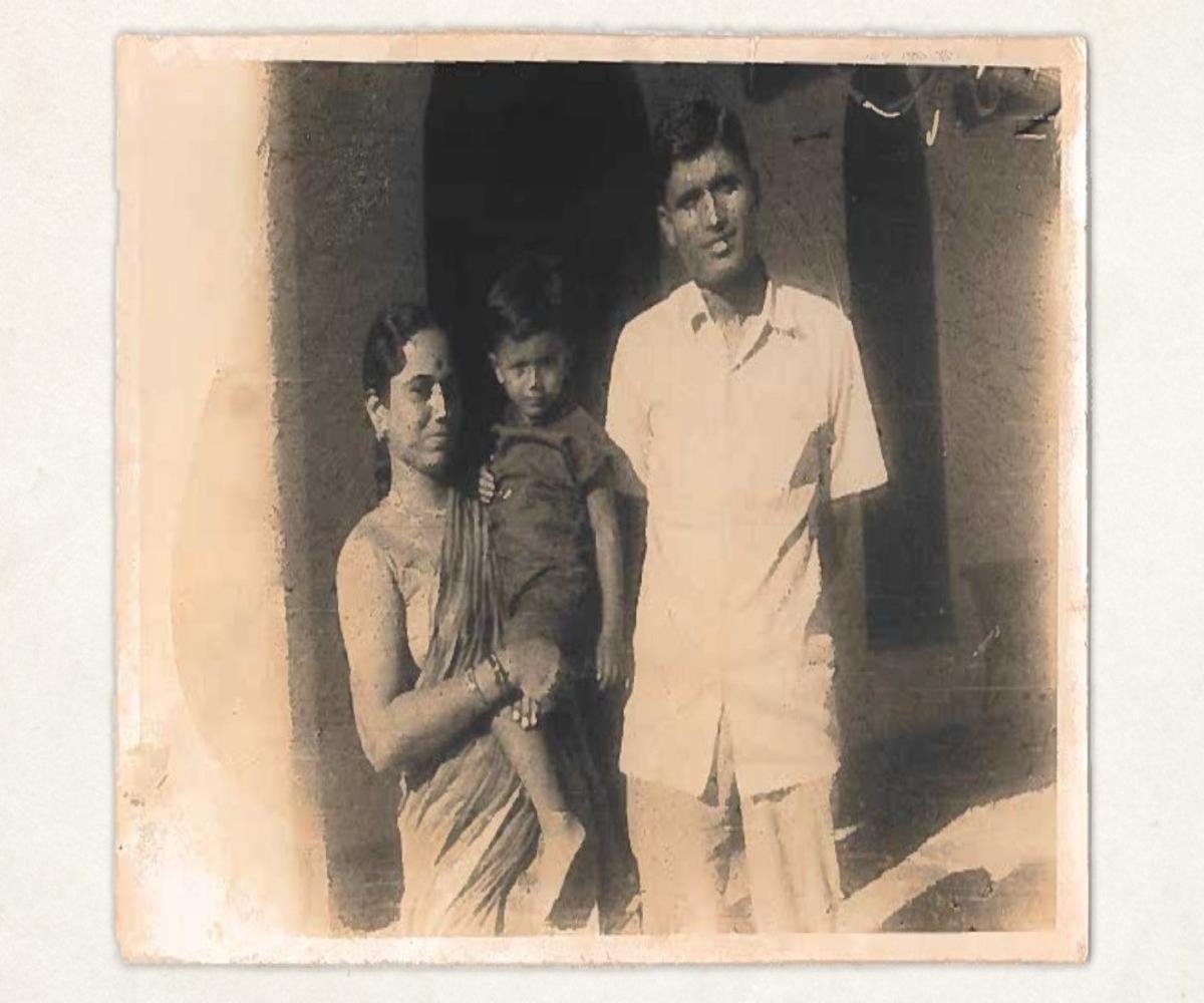 Satya Nadella with Parents