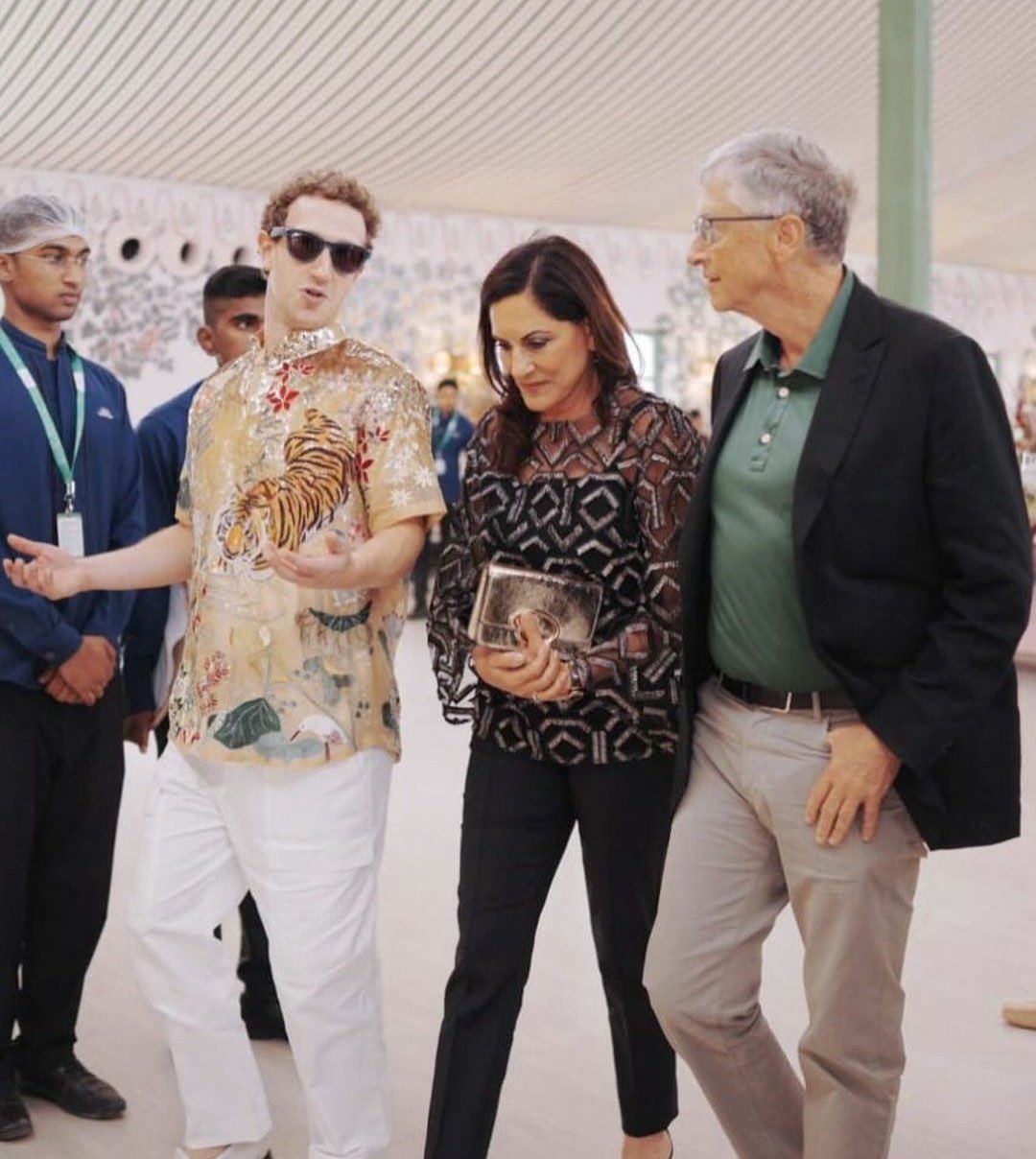 Zuckerberg & Bill Gates Together