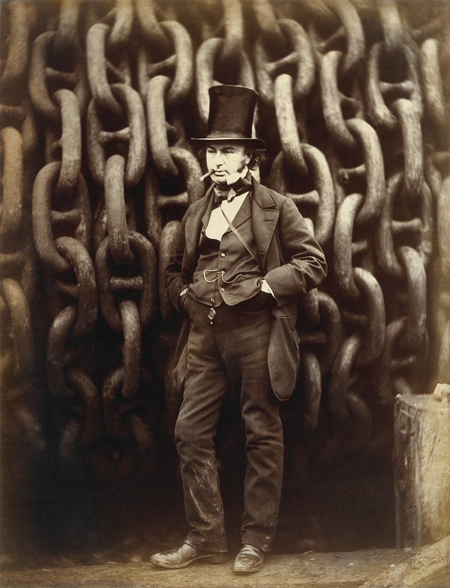 Isambard Kingdom Brunel (revolutionary civil engineer and designer of the first propeller driven transatlantic steamship)