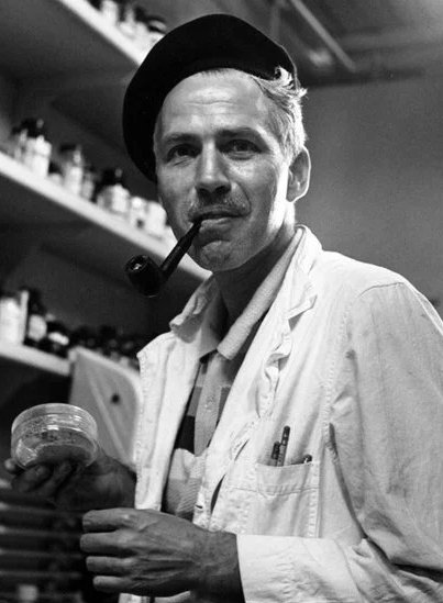 Sasha Shulgin (biochemist and psychedelic pioneer) while working at DOW Chemical