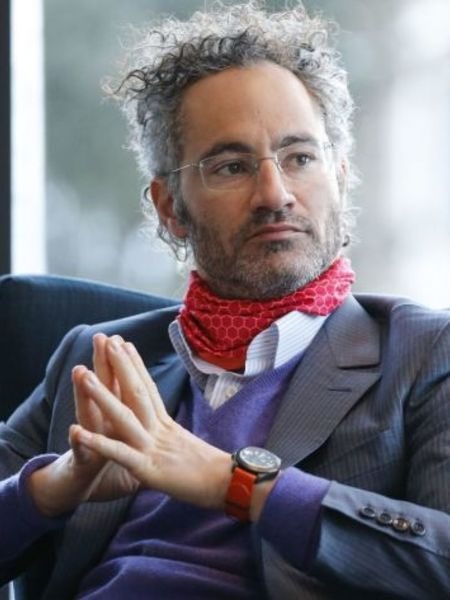 Alex Karp (co-founder + CEO of Palantir)